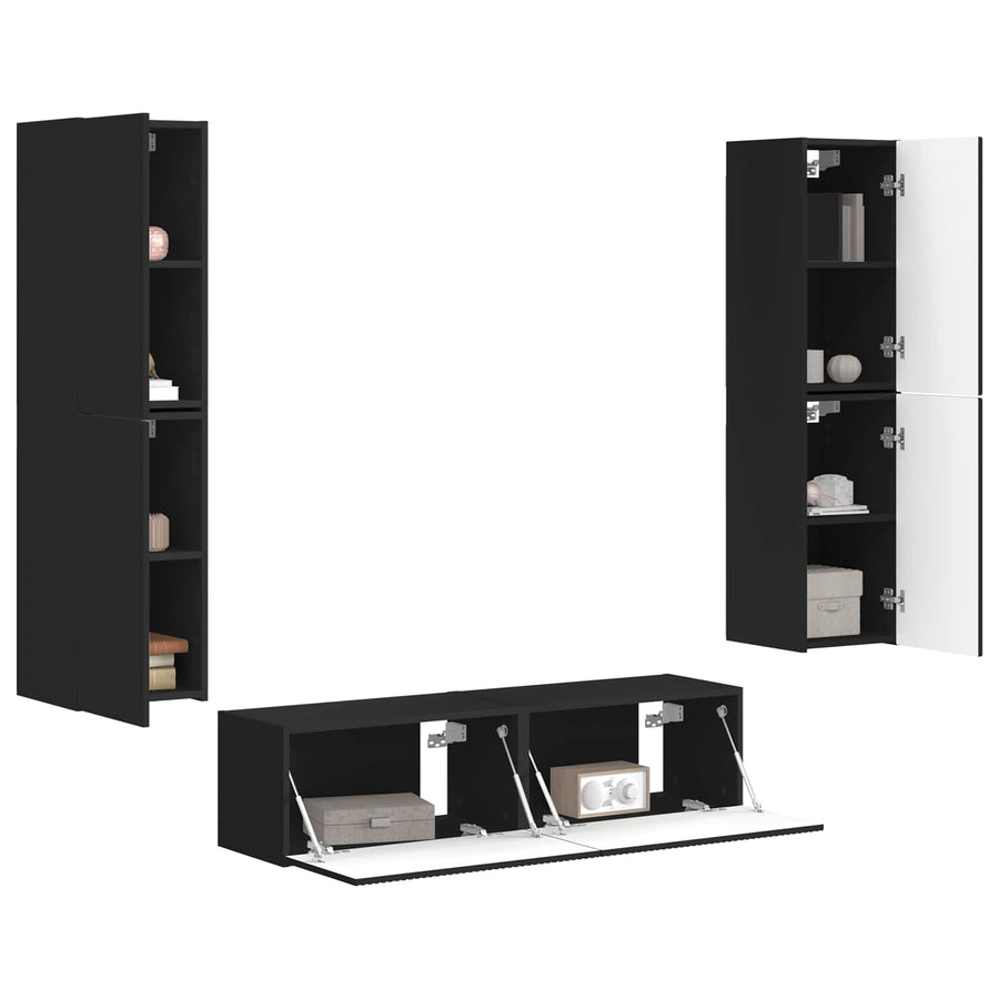 3 Pcs Zwart