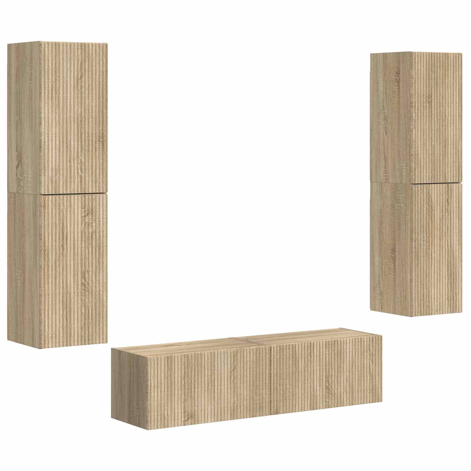 3 Pcs Sonoma eiken