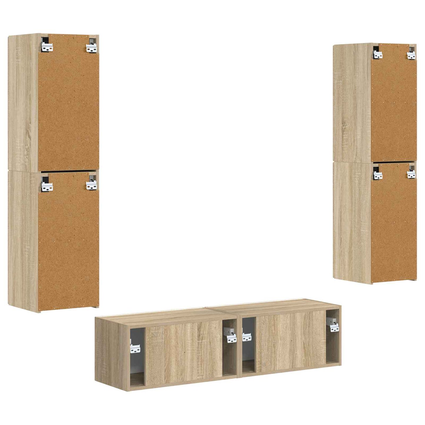 3 Pcs Sonoma eiken