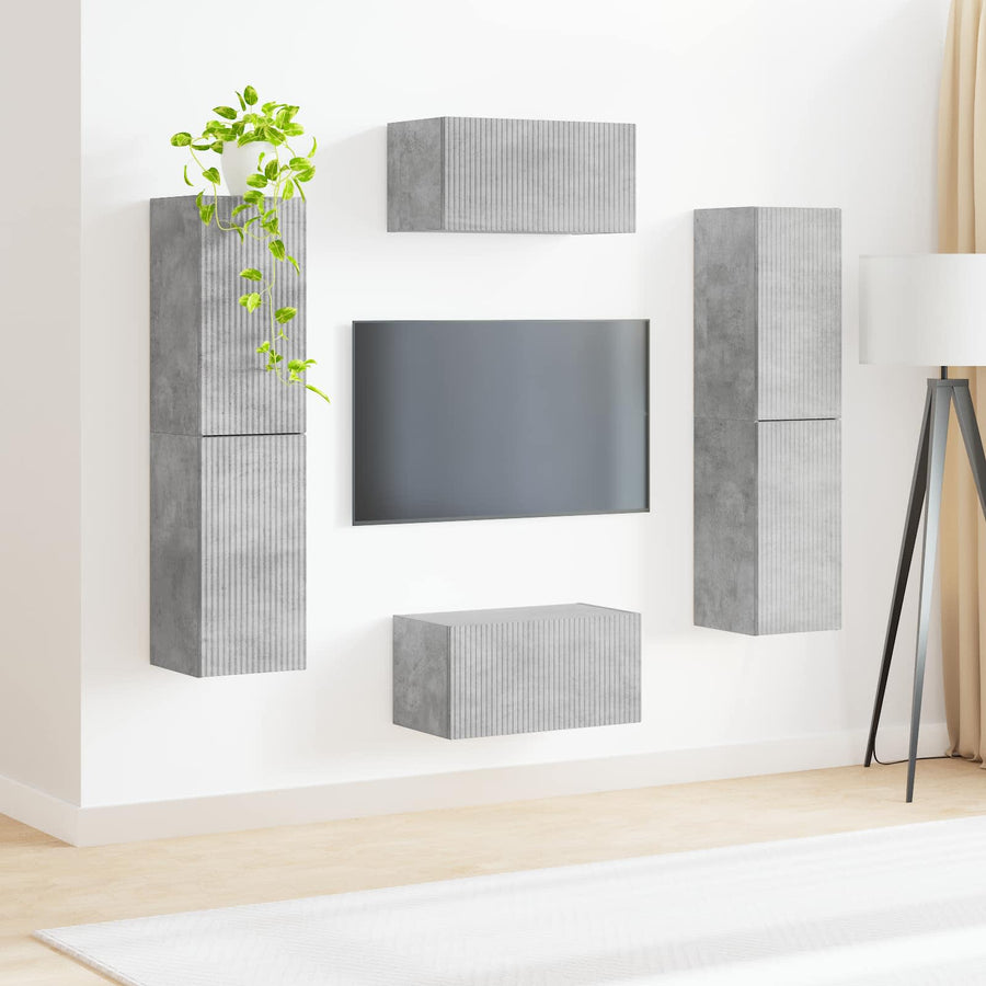 3 Pcs Beton Grijs Betongrijs