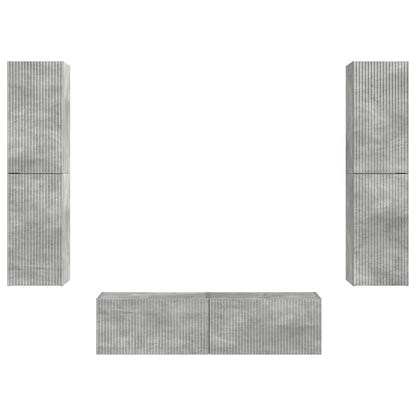 3 Pcs Beton Grijs Betongrijs