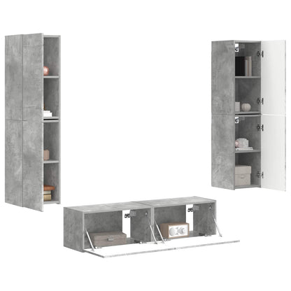 3 Pcs Beton Grijs Betongrijs