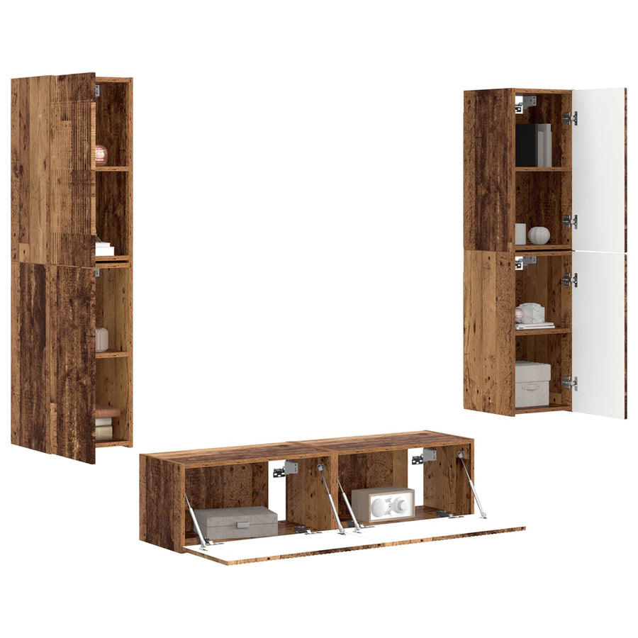 3 Pcs Oud hout