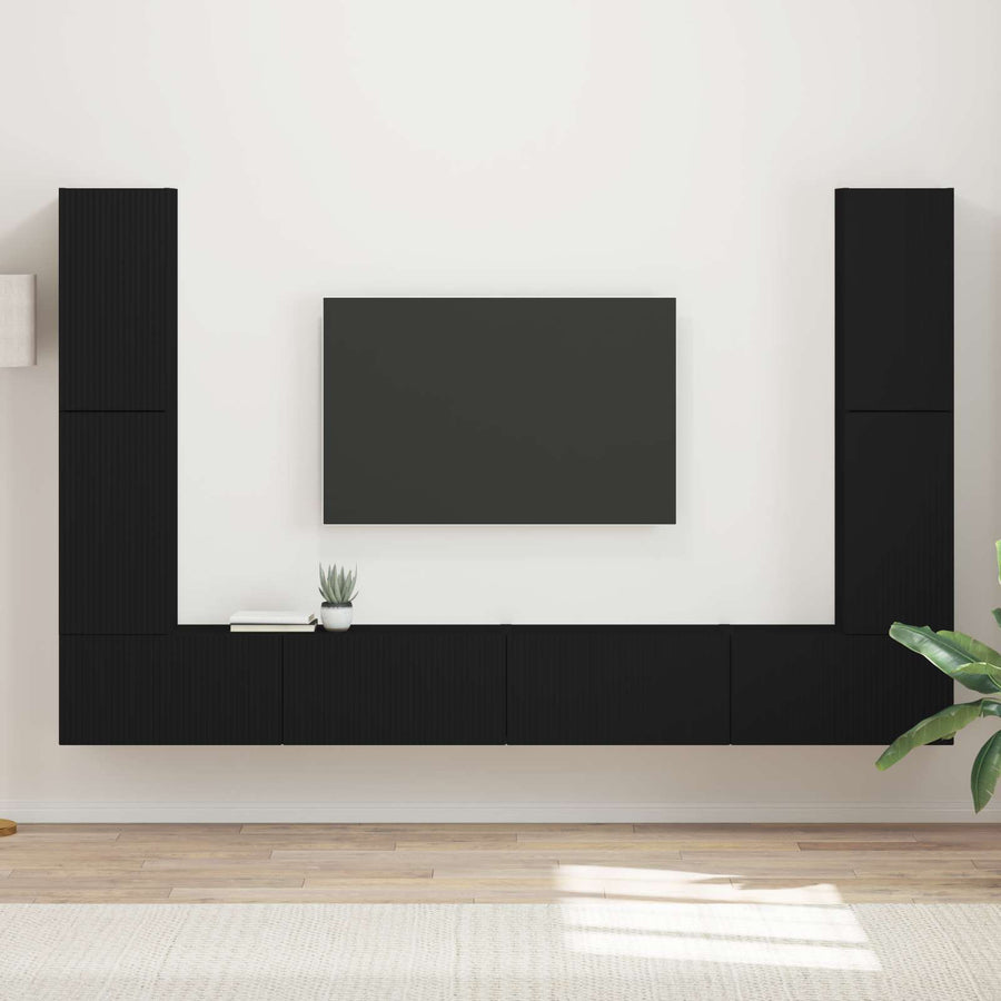 4 Pcs Zwart