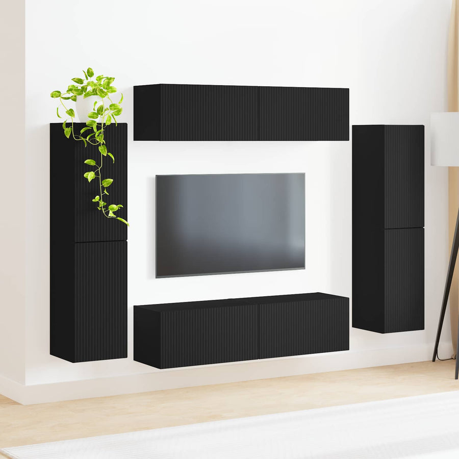 4 Pcs Zwart