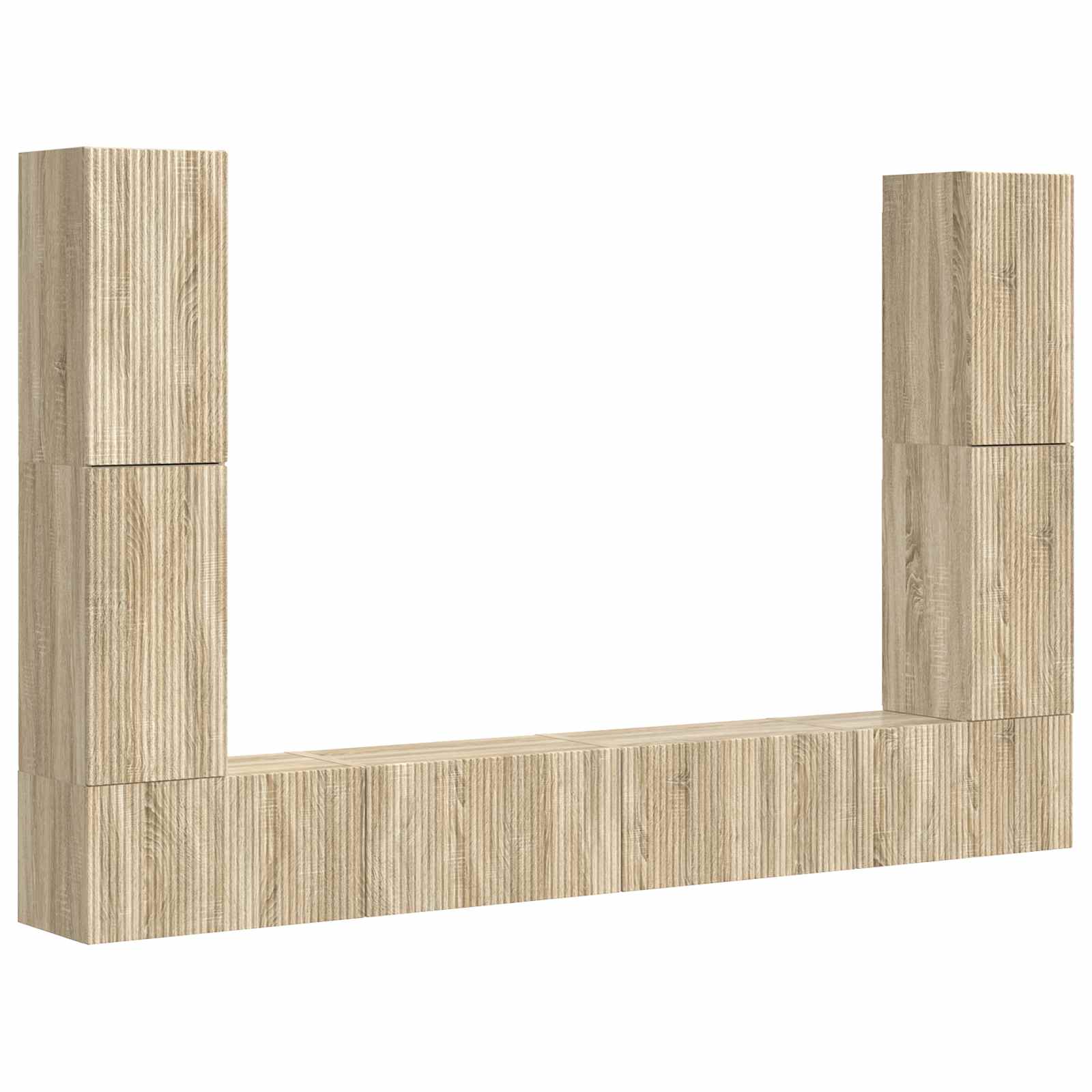 4 Pcs Sonoma eiken
