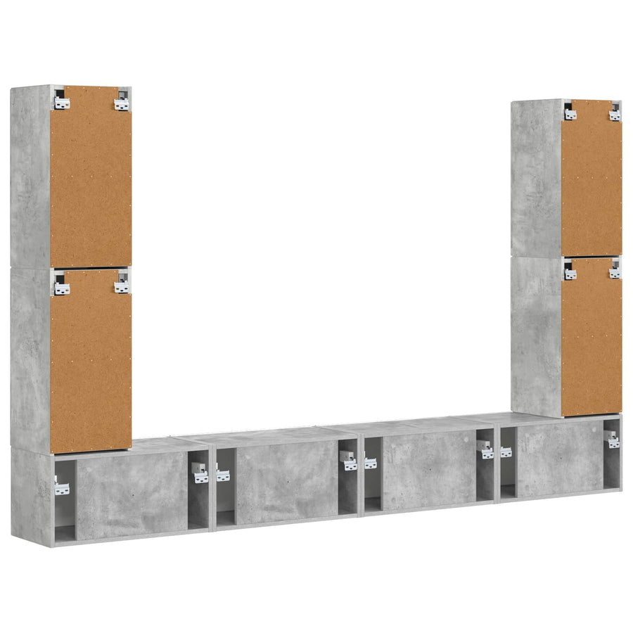4 Pcs Beton Grijs Betongrijs