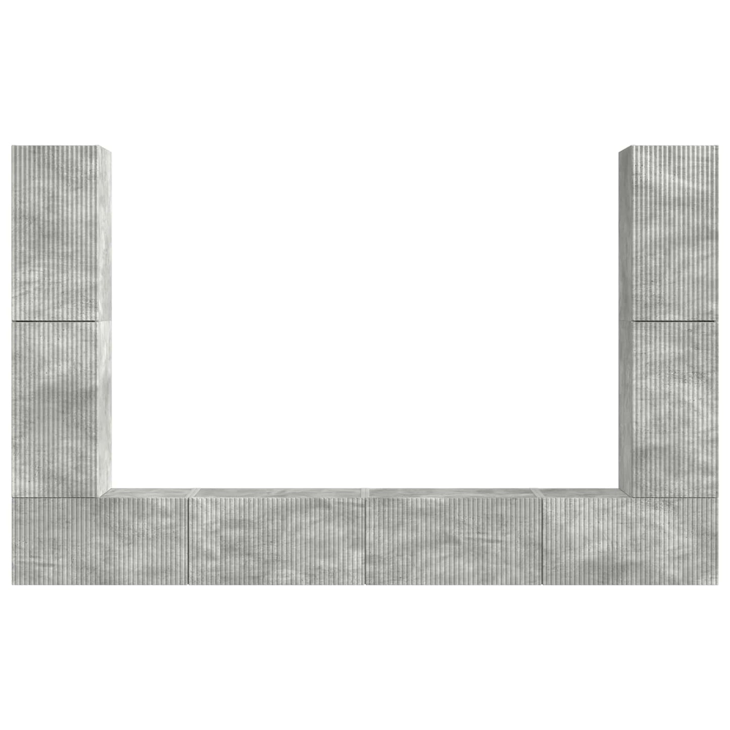 4 Pcs Beton Grijs Betongrijs