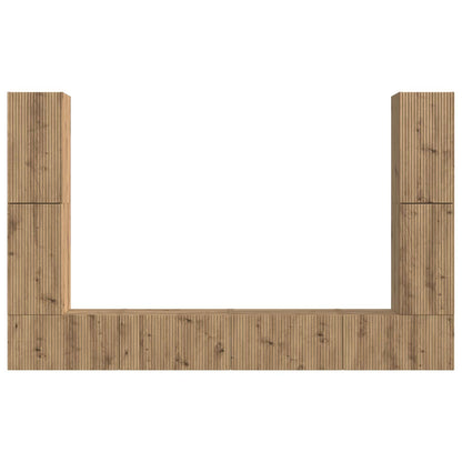 4 Pcs Artisan Eiken artisanaal eikenkleurig