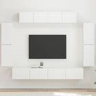 TV-kast 4 stuks wit