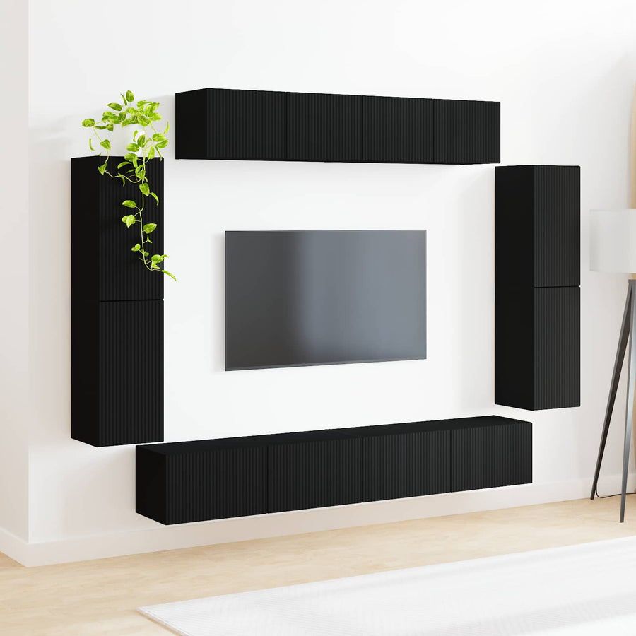 4 Pcs Zwart