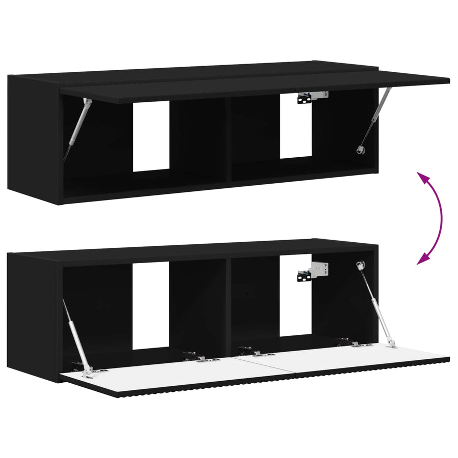 4 Pcs Zwart