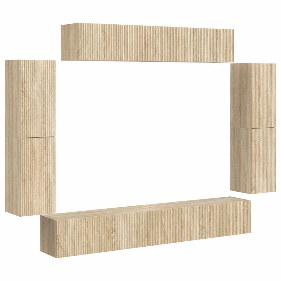 4 Pcs Sonoma eiken