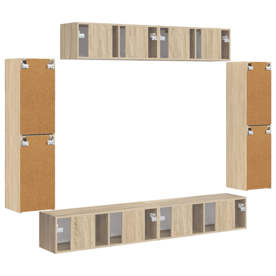 4 Pcs Sonoma eiken
