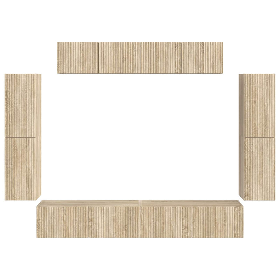 4 Pcs Sonoma eiken