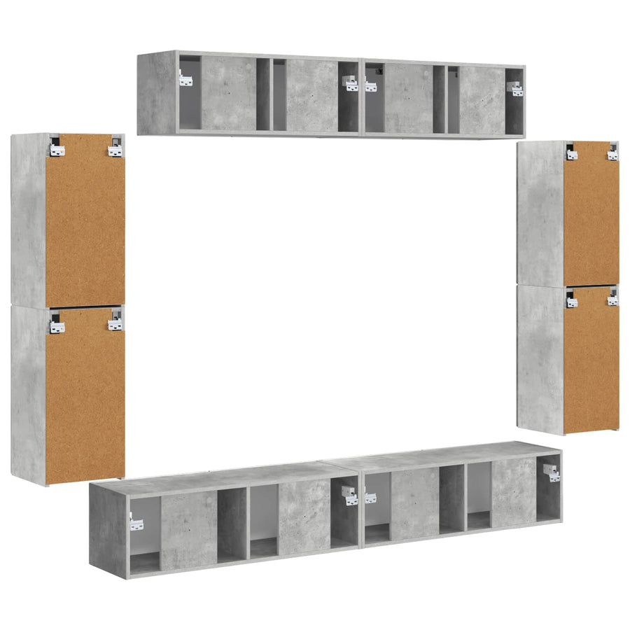 4 Pcs Beton Grijs Betongrijs