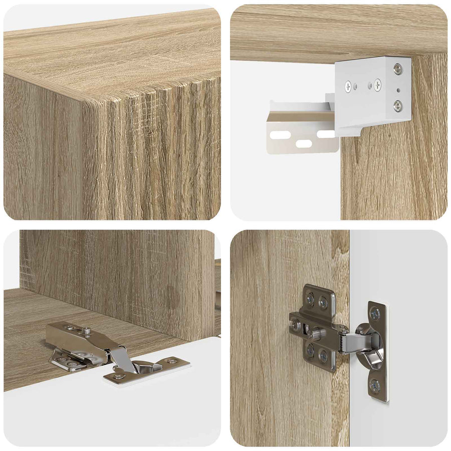 2 Pcs Sonoma eiken