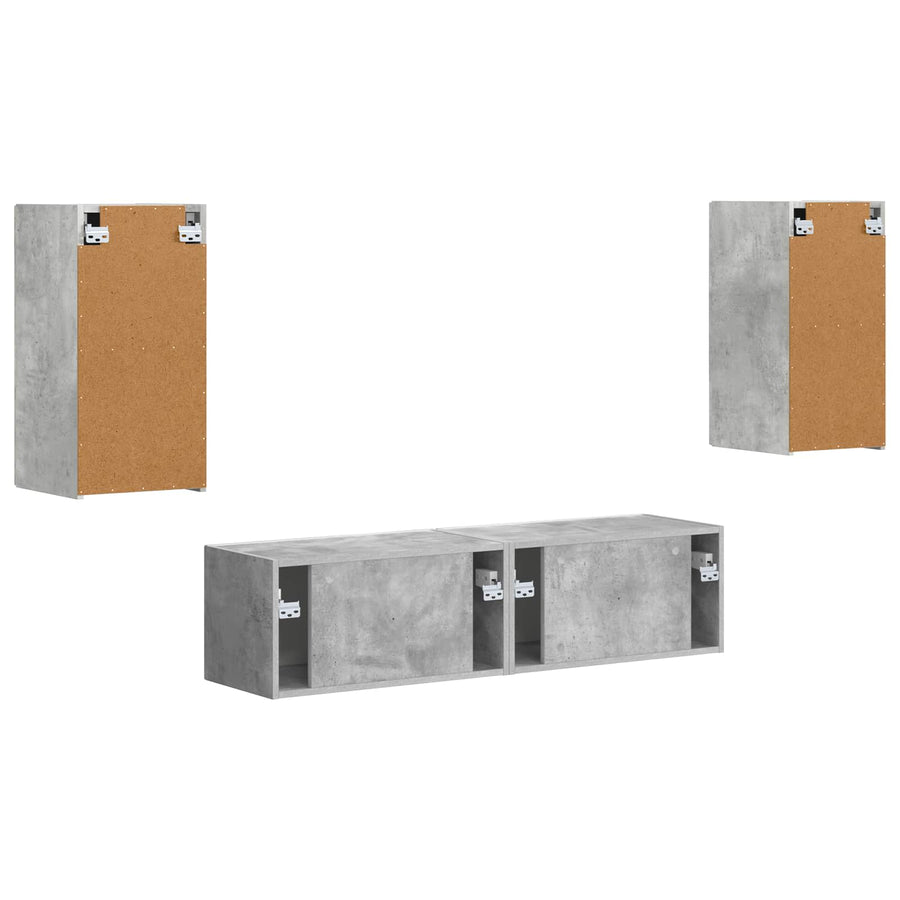 2 Pcs Beton Grijs Betongrijs