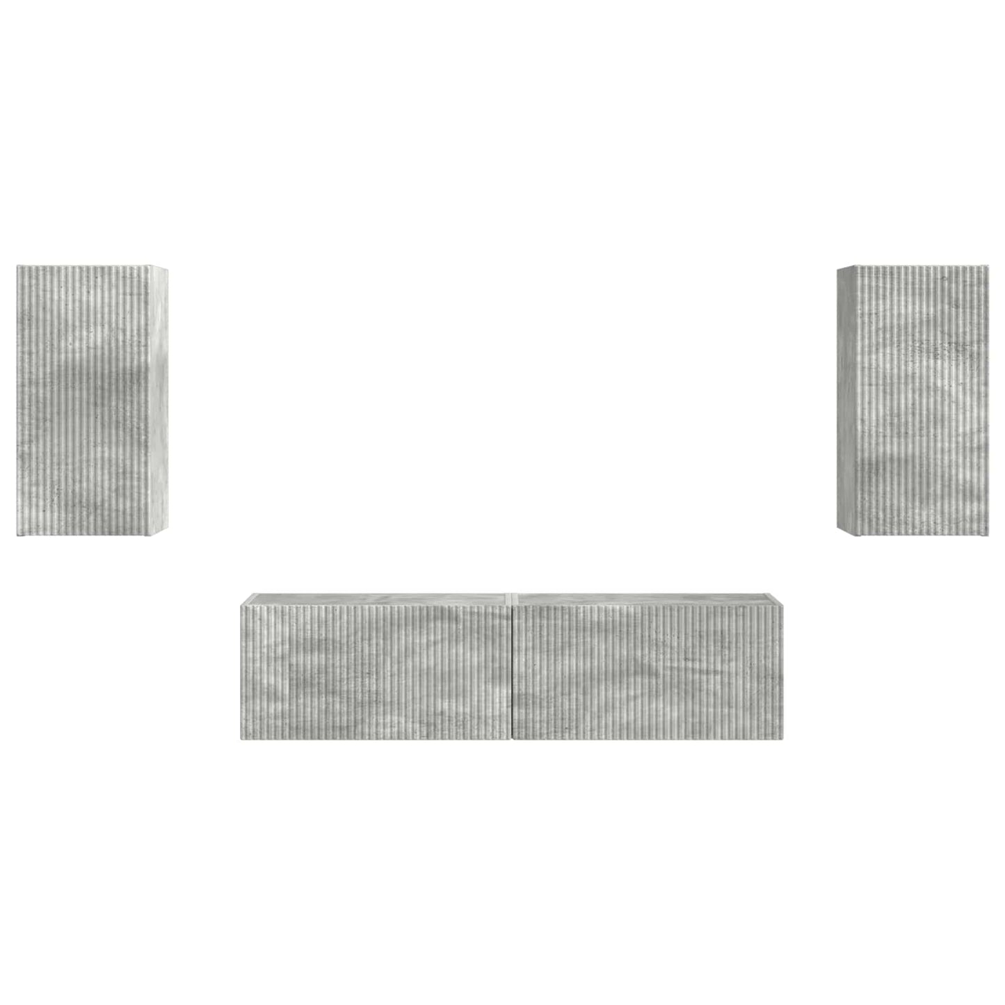 2 Pcs Beton Grijs Betongrijs