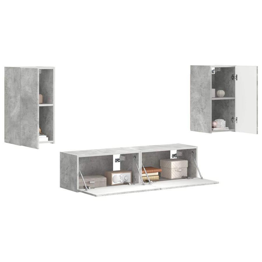 2 Pcs Beton Grijs Betongrijs