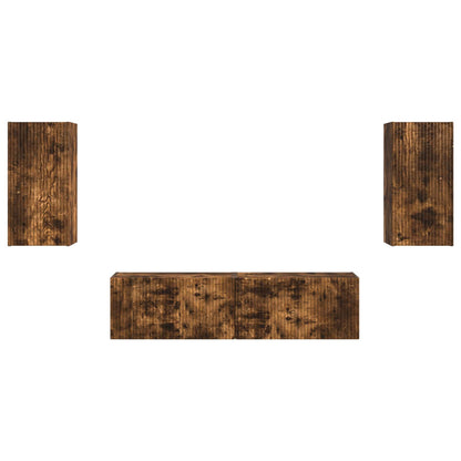 2 Pcs Gerookt eiken