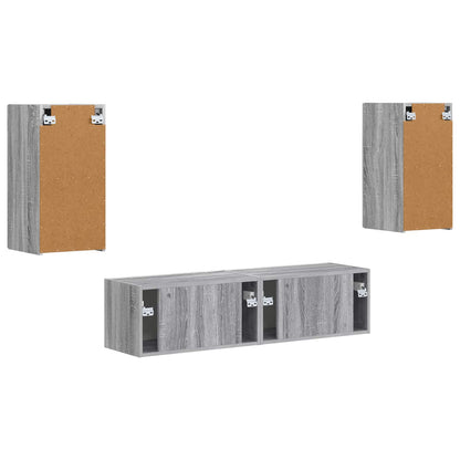 2 Pcs Grijs sonoma