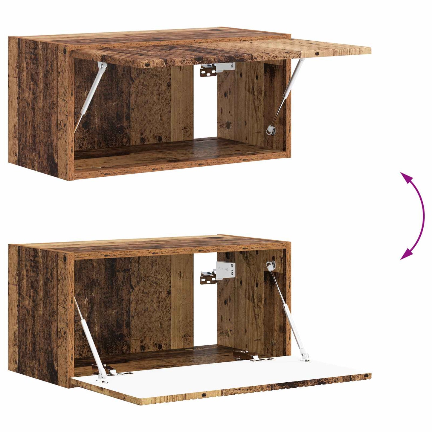 2 Pcs Oud hout