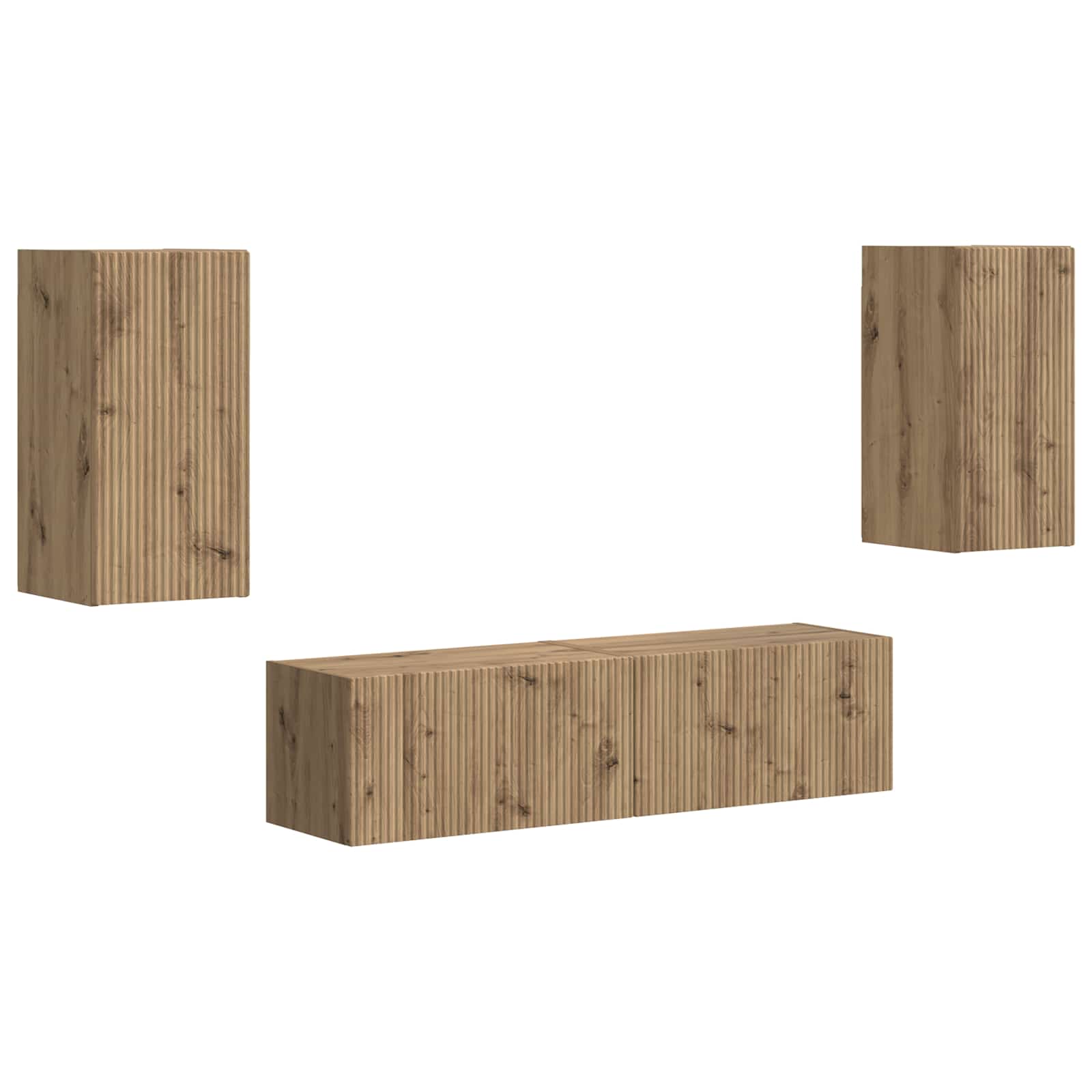 2 Pcs Artisan Eiken artisanaal eikenkleurig