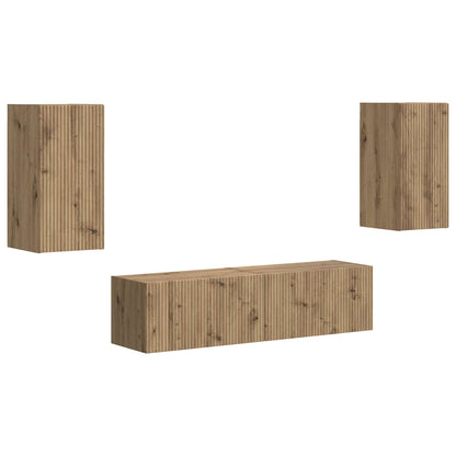 2 Pcs Artisan Eiken artisanaal eikenkleurig