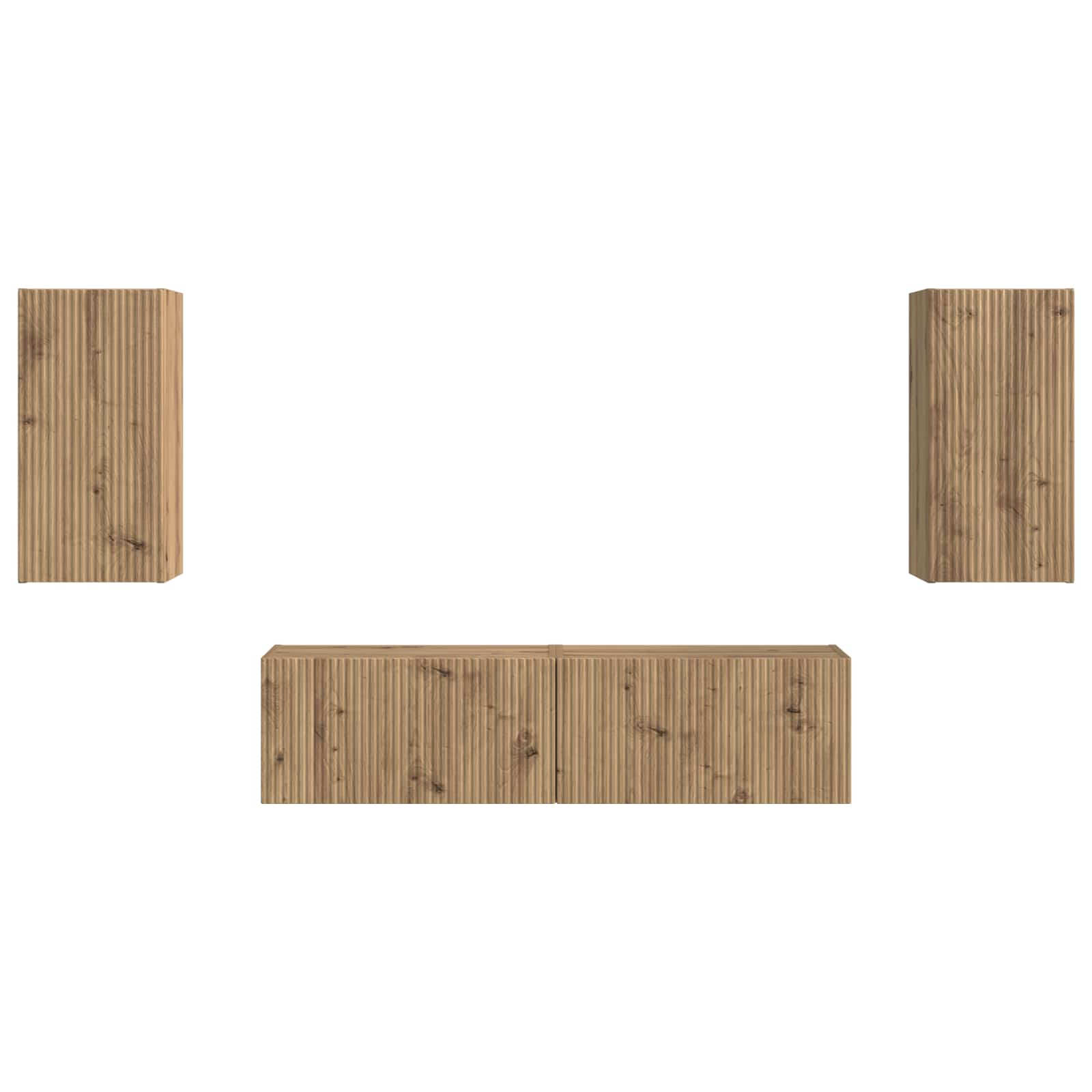 2 Pcs Artisan Eiken artisanaal eikenkleurig