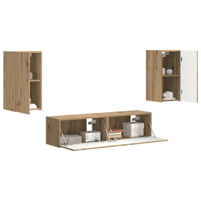 2 Pcs Artisan Eiken artisanaal eikenkleurig