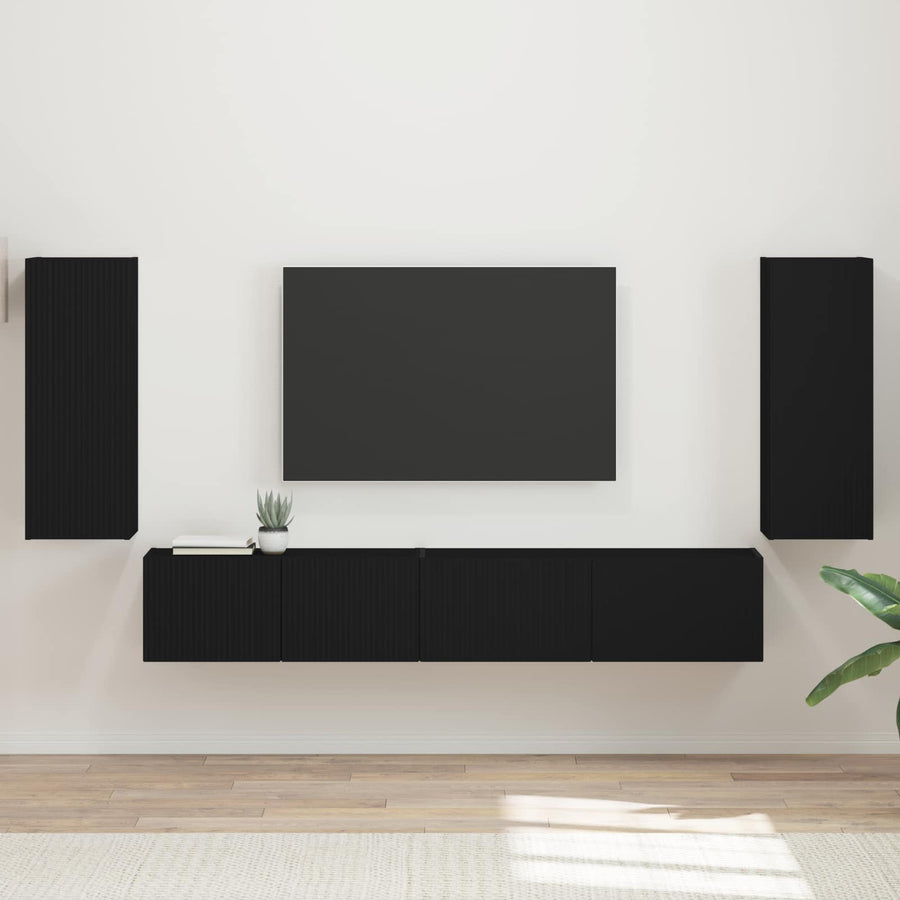 3 Pcs Zwart