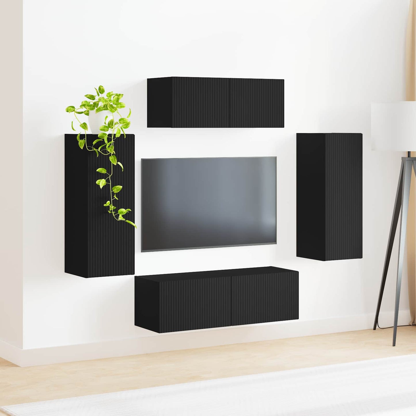 3 Pcs Zwart