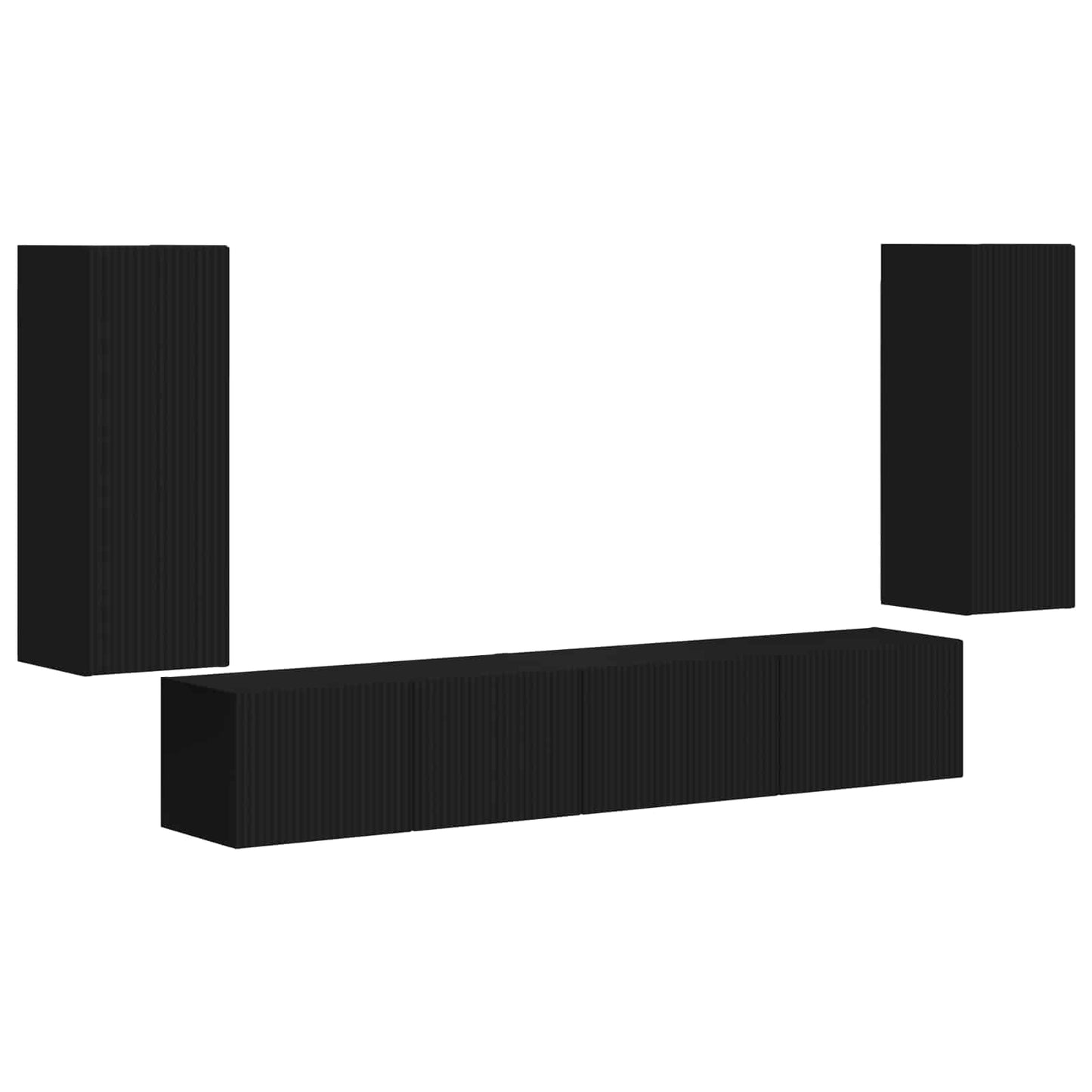 3 Pcs Zwart
