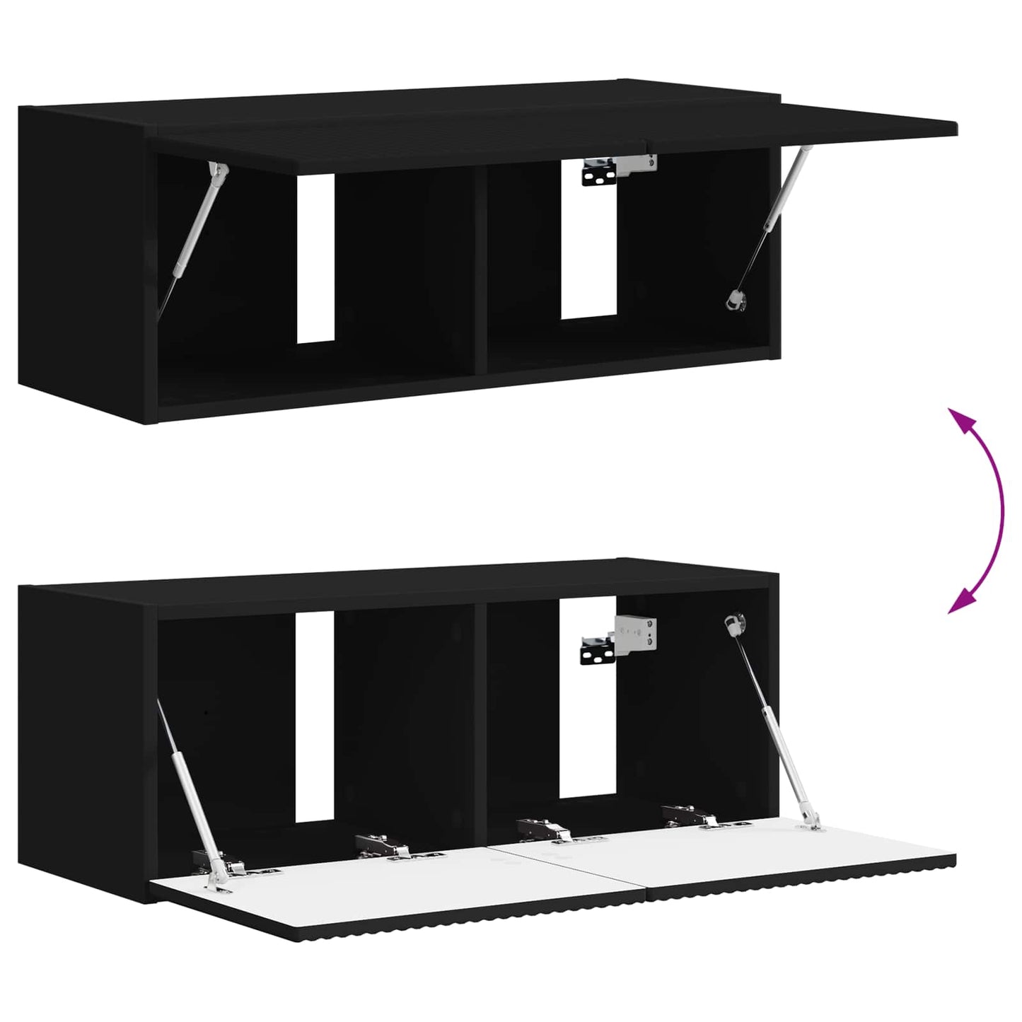 3 Pcs Zwart