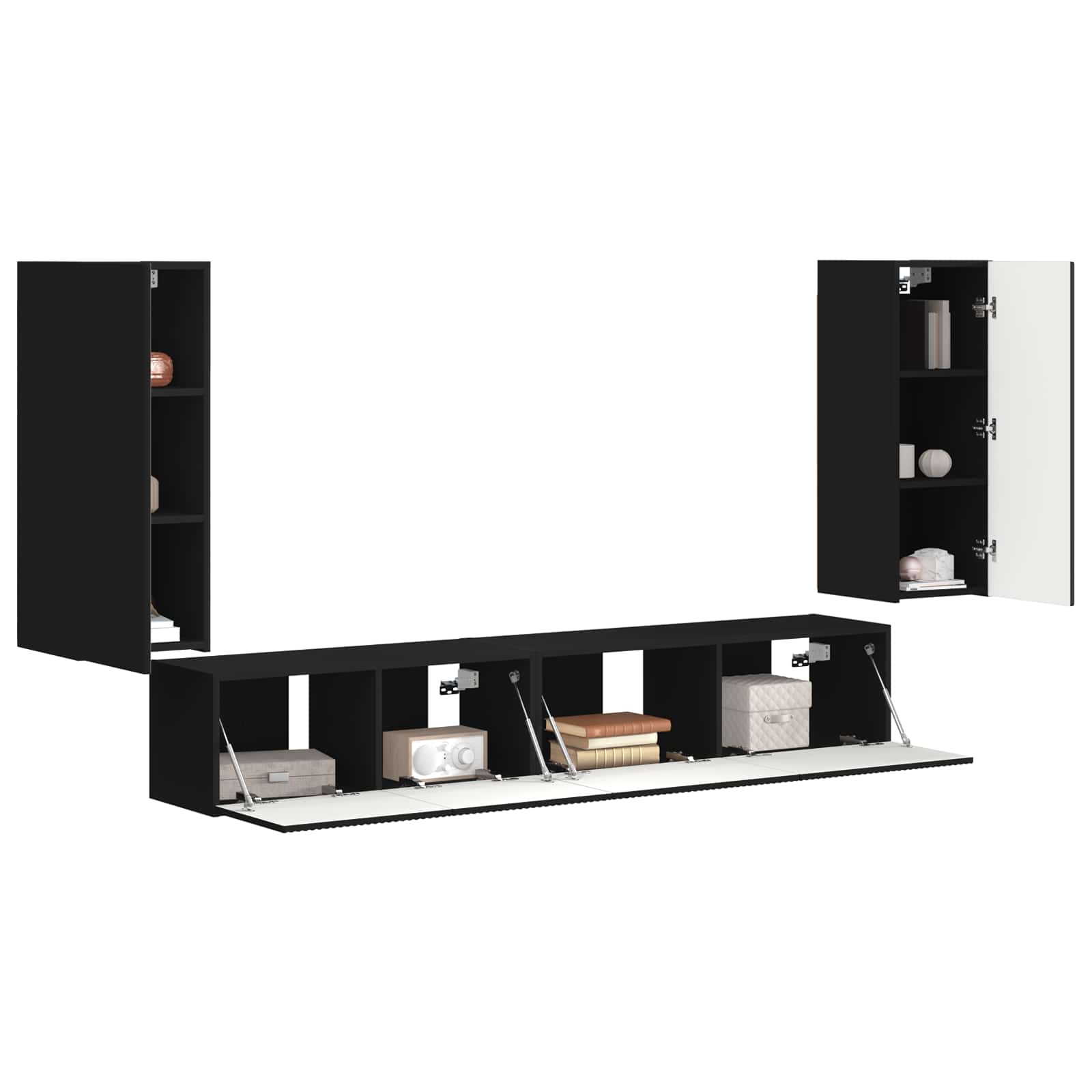 3 Pcs Zwart