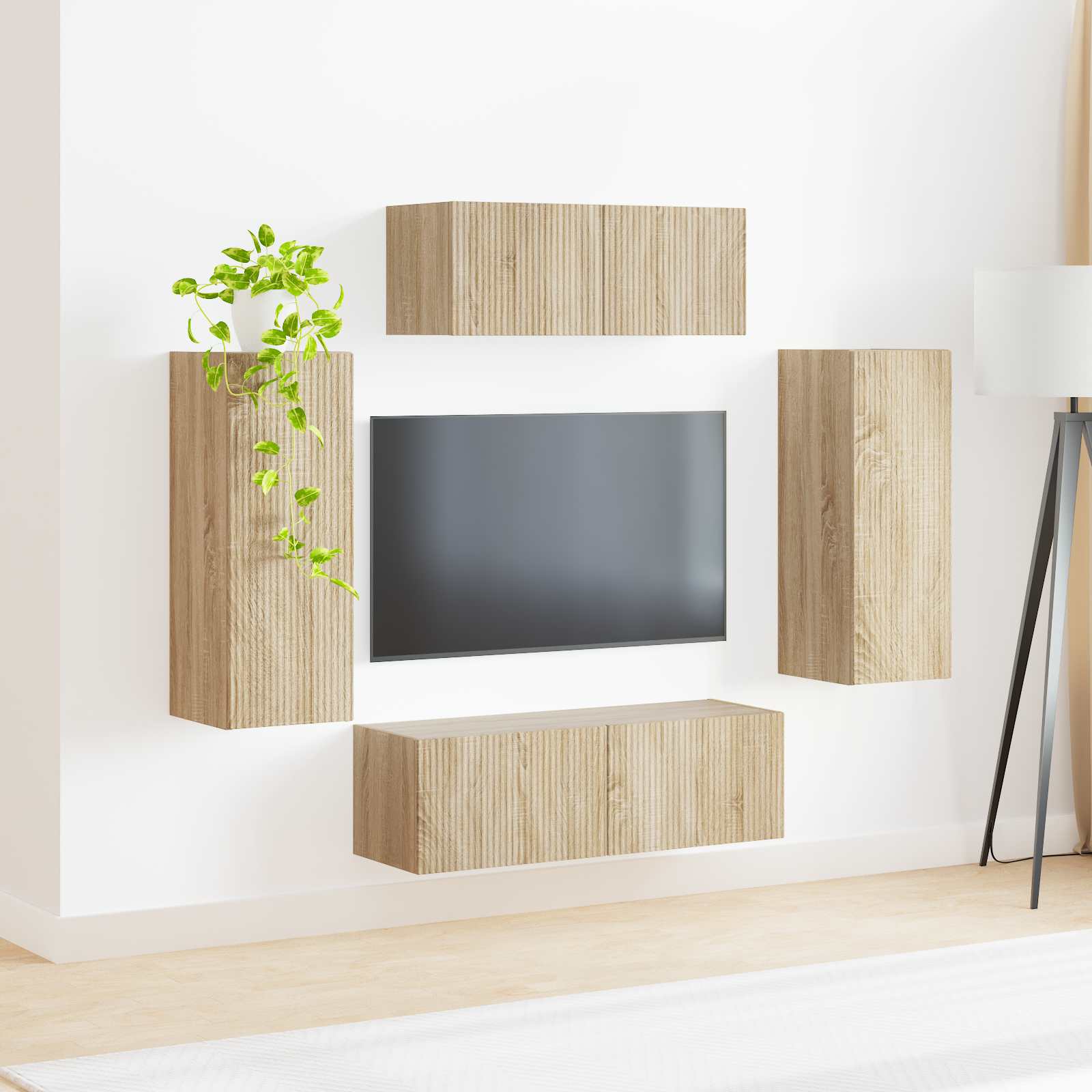 3 Pcs Sonoma eiken