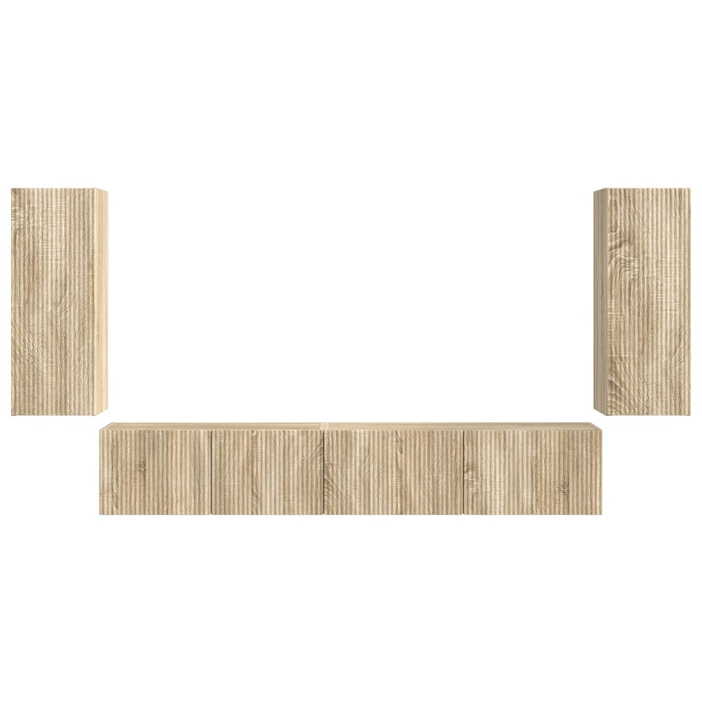 3 Pcs Sonoma eiken