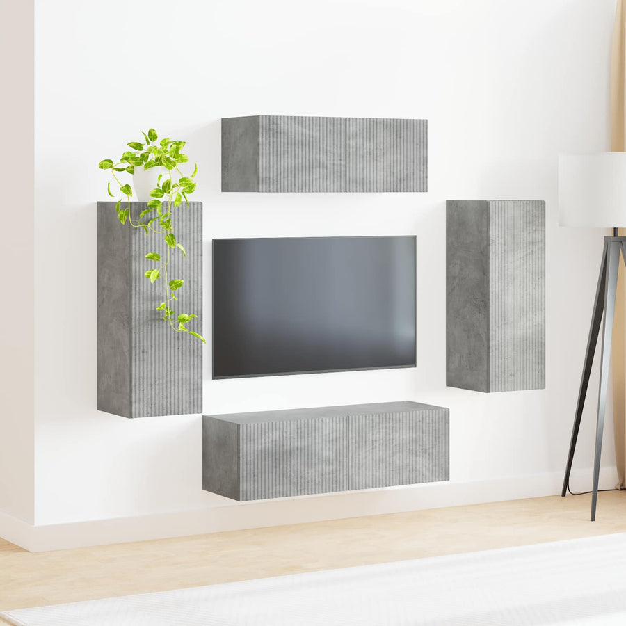 3 Pcs Beton Grijs Betongrijs