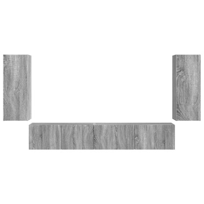 3 Pcs Grijs sonoma