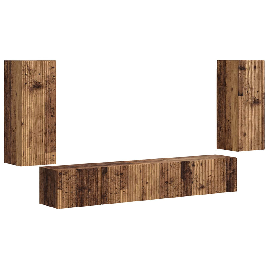 3 Pcs Oud hout