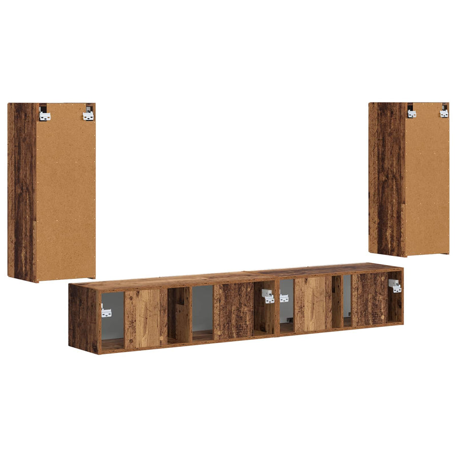 3 Pcs Oud hout