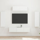 Tv-kast 3 stuks wit