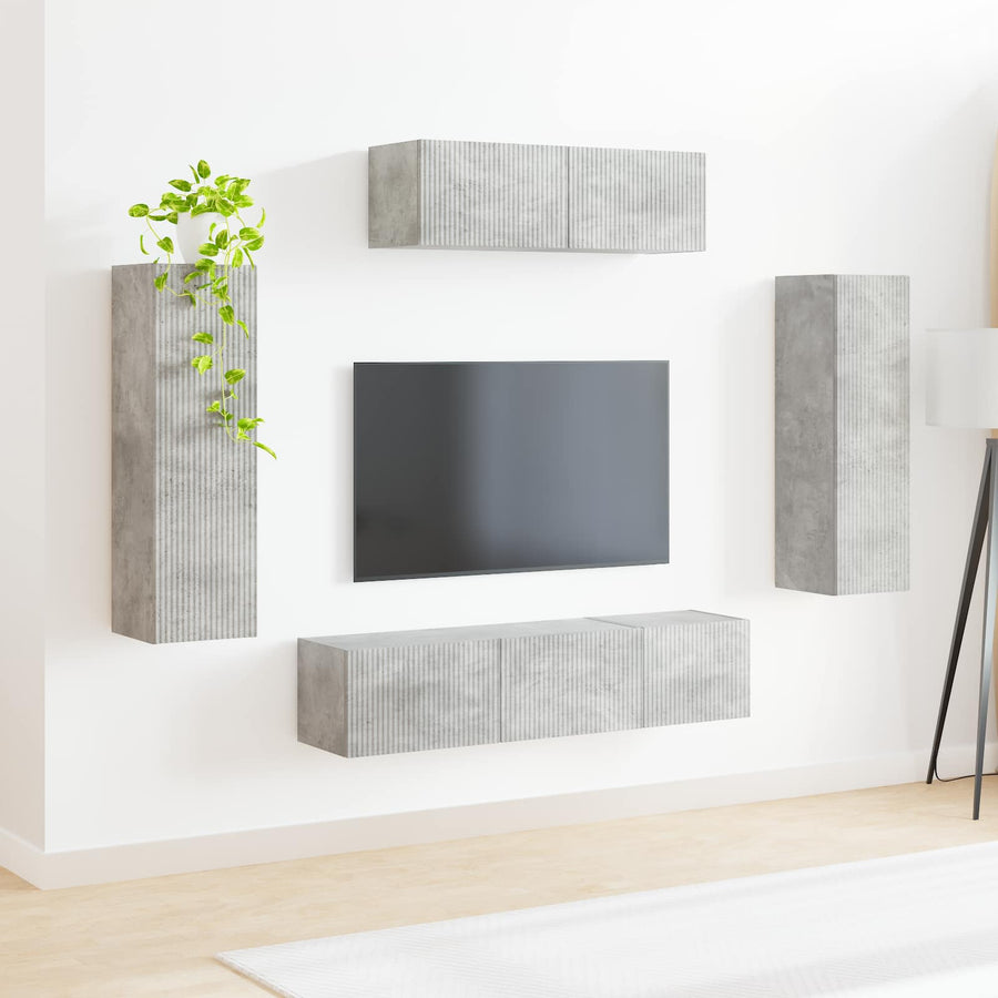 3 Pcs Beton Grijs Betongrijs