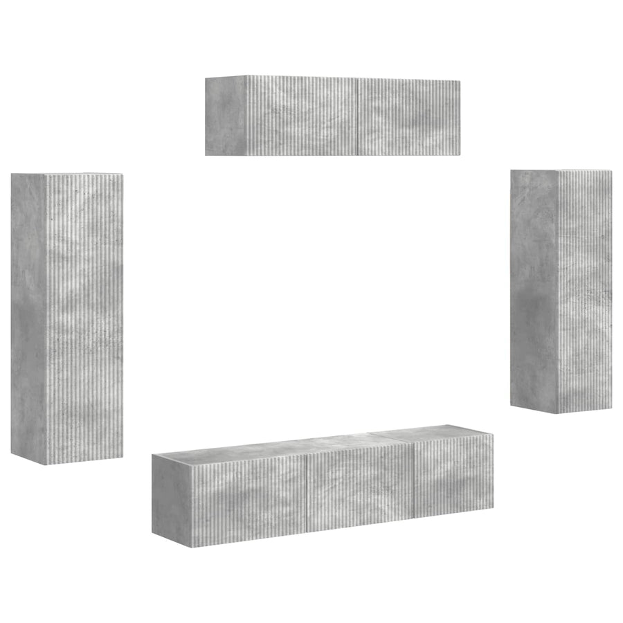 3 Pcs Beton Grijs Betongrijs