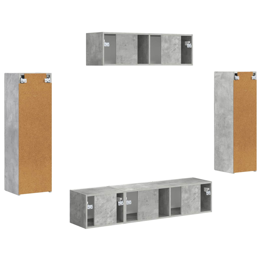 3 Pcs Beton Grijs Betongrijs