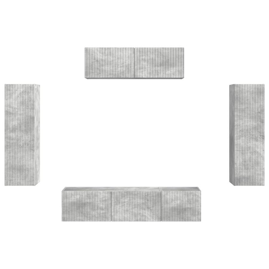 3 Pcs Beton Grijs Betongrijs
