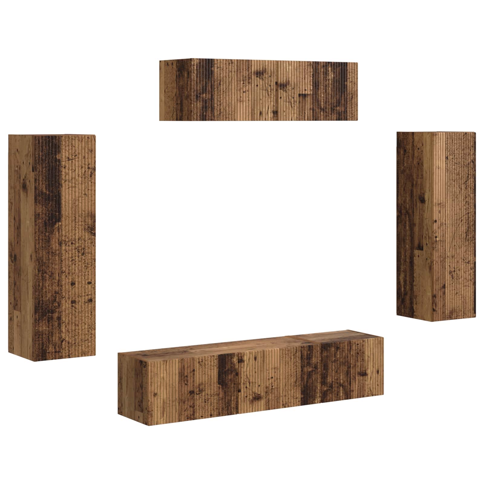 3 Pcs Oud hout
