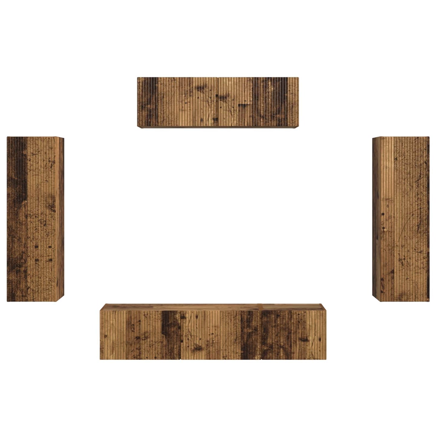 3 Pcs Oud hout