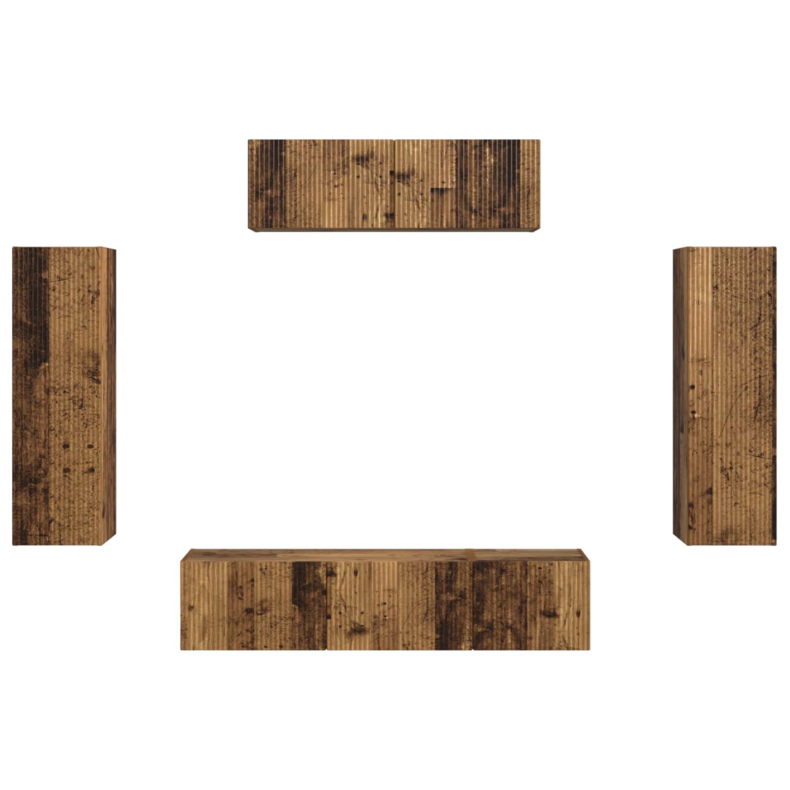 3 Pcs Oud hout